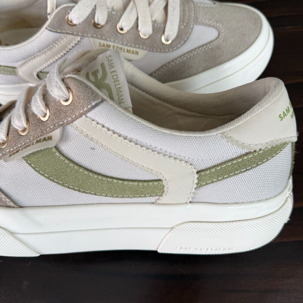 Sam Edelman Layla Sneakers Simone Lace Up Women Shoe Size 7.5 - Picture 6 of 11